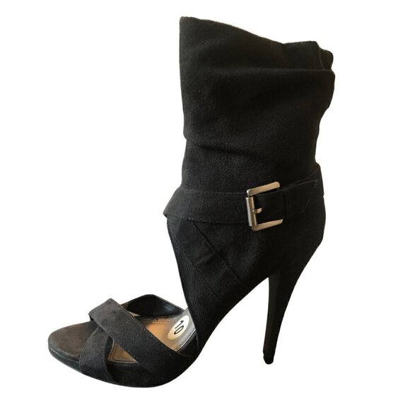 Chinese Laundry Shoes - Chinese Laundry Seude Sandal Stiletto Boot